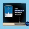 Rio Aqua + CLEAN WATER DOLPHINE Water Purifier RO + MINERALS CARTRIDGE + UF + TDS Control + Pre Filter & Accessories, RO Water Filter for home 10 Ltrs, 8 Stage (white blue) - Image 3