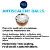 Rio Aqua + Antiscalant Balls Water Softening Crystal Balls/Goti/goli for RO Water Purifiers, Tanks, Washing Machines, Geyser to Convert Hard Water into Soft Water (20 Antiscalant Balls) - Image 9